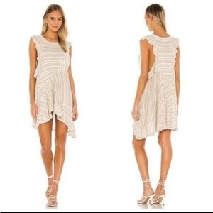 Free People Between the Lines High-Low Tunic Dress Size Small